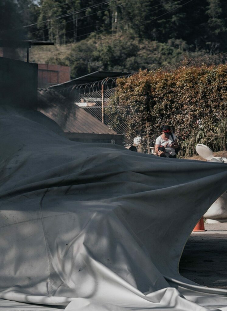 Manta incendios vehículo