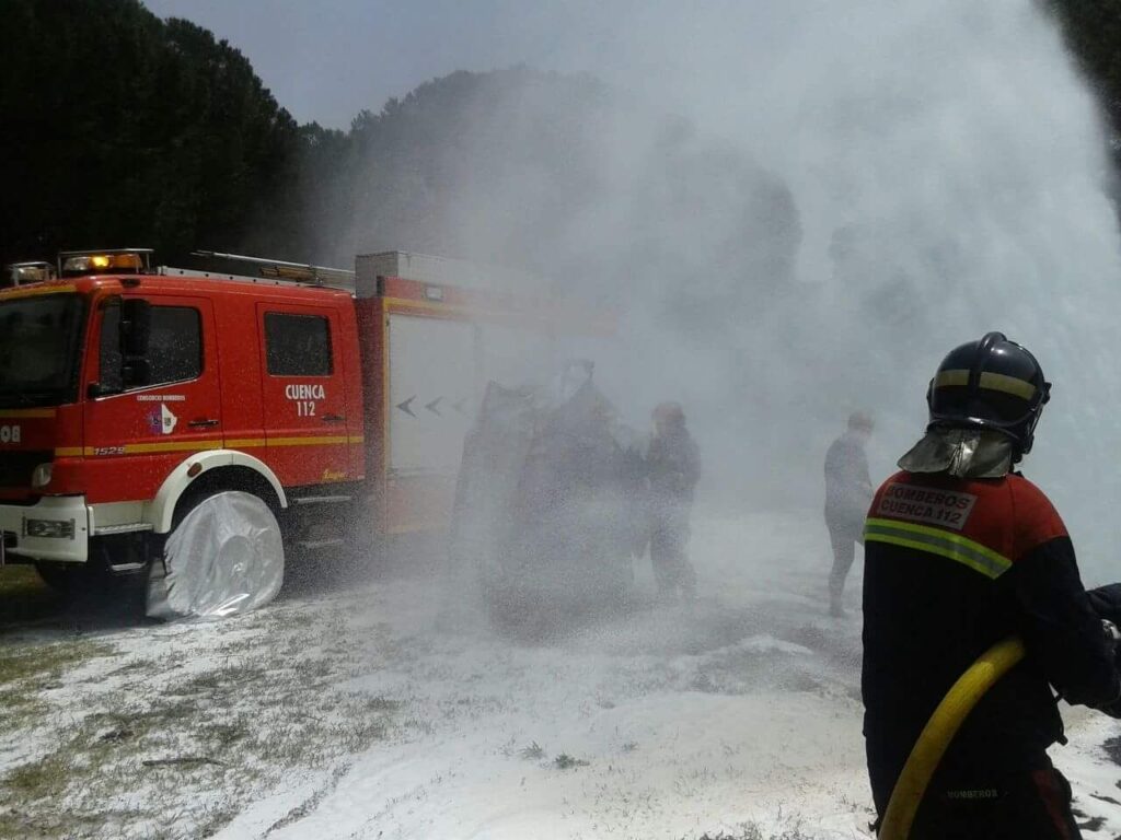 Equipamiento para incendios forestales