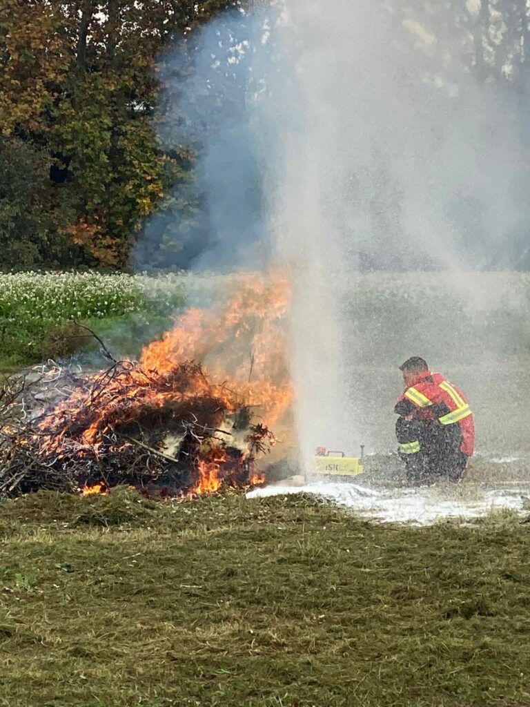 Demonstration ISK-FIRE SURVIVAL in Barcelona