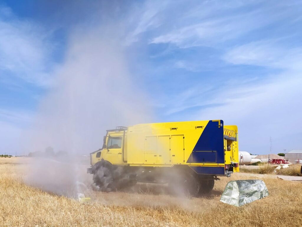 Equipamiento para incendios forestales