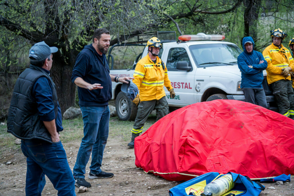 Equipos de protección colectiva para bomberos forestales